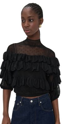 Ulla Johnson Corinna Top Noir M