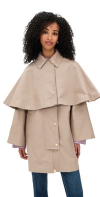 Barbour Fia Showerproof Jacket Honey/Ancient Poplar 6