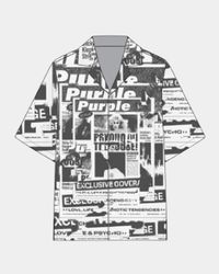 Men's Lyocell Printed Camp Shirt