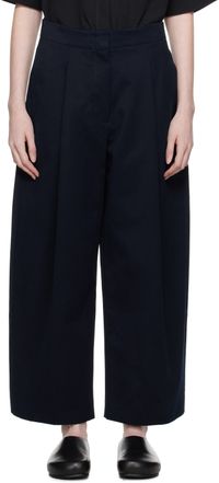 Studio Nicholson Navy Dordoni Trousers