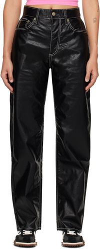 EYTYS Jean Benz noir en cuir synthétique