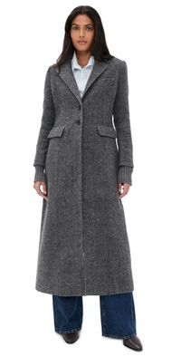 Favorite Daughter The City Coat Grey Twill S