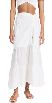 Peixoto Valentina Skirt White Lotus S