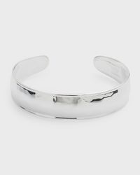 Goddess Tapered Cuff in Sterling Silver