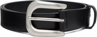 rag & bone Black Stevie Leather Belt