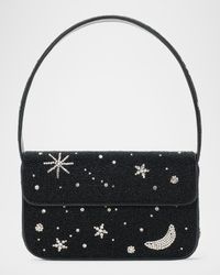 Tommy Beaded Flap Shoulder Bag