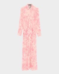 Underwater Barocco Shirtdress Coverup