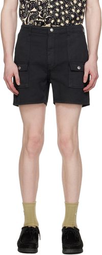 YMC Short noir à poches