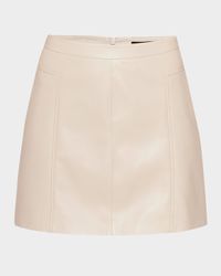 Ainsley Recycled Leather Skirt