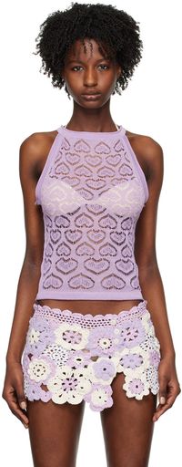 Marco Rambaldi Purple Heart Tank Top