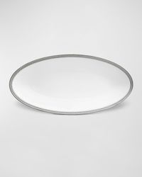Soie Tressée Small Oval Platter
