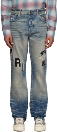 AMIRI Blue Hockey Jeans