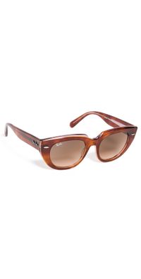 Ray-Ban Doreen Sunglasses Red Havana One Size