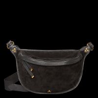 Jerome Dreyfuss - Sac banane en cuir velours - Taille Unique - Noir