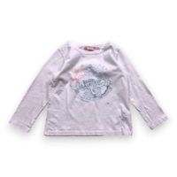 Bonpoint - Seconde Main - T-shirt enfant blanc - 4 ans - Taille 4A - Blanc