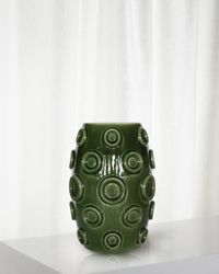 Vase with Circles, 12"