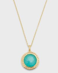 18K Lollipop Mini Pendant Necklace