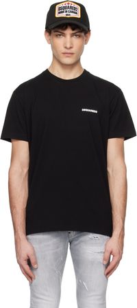 Dsquared2 Black Ceresio Map Cool Fit T-shirt