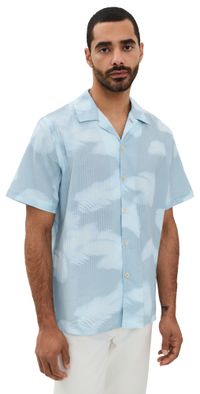 PS Paul Smith Palm Shirt Light Blue M
