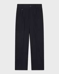 Boy's Striped Suit Pants, Size 4-16