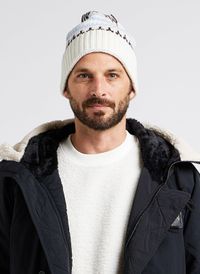 Knowledge Cotton Apparel - Bonnet en laine tricoté - Taille Unique - Multicolore