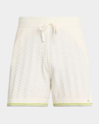 Men's Tennis Boucle Jacquard Pull-On Shorts