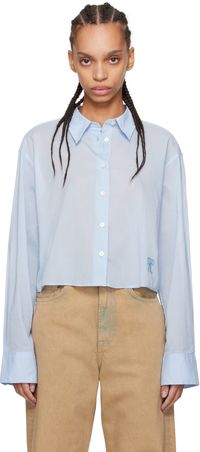 Acne Studios Blue Satai Shirt
