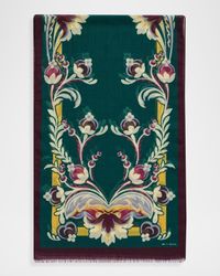 Tosca Cashmere Paisley Scarf