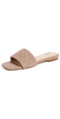 L'AGENCE Aloise Sandals Cappuccino Suede 9.5