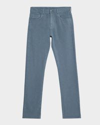 Men's Cotton-Stretch Trim Fit Five-Pocket Pants