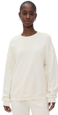 Éterne Oversized Crewneck Sweatshirt Cream L