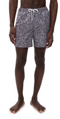 Bather Black Particle Swim Trunks 5 Black Particle L