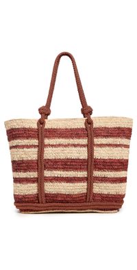 Vanessa Bruno Cabas Large Tote Terracota One Size