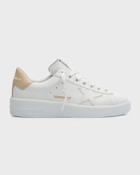 Purestar Bicolor Leather Low-Top Sneakers