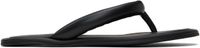 St. Agni Black Sumi Flip-Flops