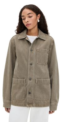 Faherty High Ridge Twill Studio Jacket Almond Hill Wash XL