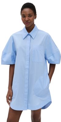 Lee Mathews Wendy Mini Dress Cornflower 2