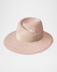 Virginie Straw Fedora Hat