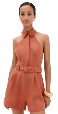Zimmermann Awaken Halter Romper Cinnamon 2