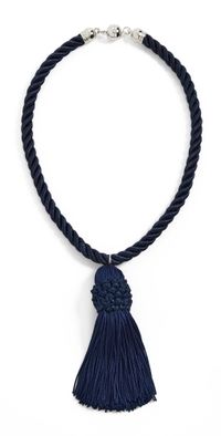 Julietta Geneve Necklace Navy One Size