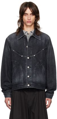 SAGE NATION Black Jiji Denim Jacket
