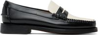 Sebago Black & White Classic Dan Loafers