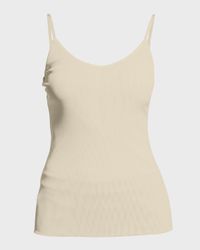 Mesh Jersey V-Neck Tank