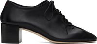 Aeyde Black Cosima Nappa Leather Heels