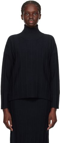 MM by Max Mara Navy Beira Sweater