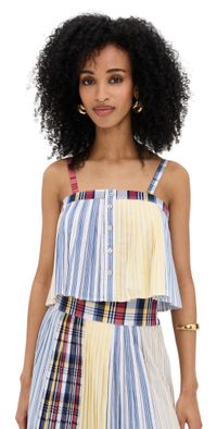 De Loreta Gabriela Top Mixed Lines XL