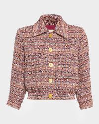 Jia Cropped Tweed Jacket