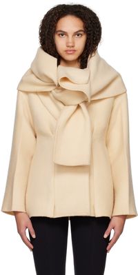 The Row Beige Azzedina Jacket