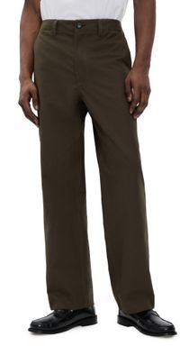 Aaron Levine Workwear Pants Brown 34