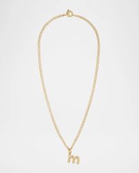 The Puffy Initial Necklace